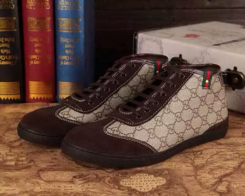 Gucci High-Top Fashion Men Shoes_043